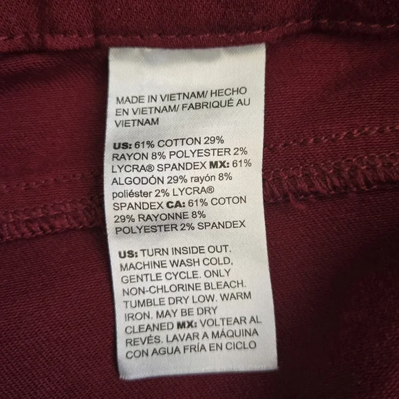 CHICO'S Pull On Jegging Ankle Pants - Picture 5 of 5